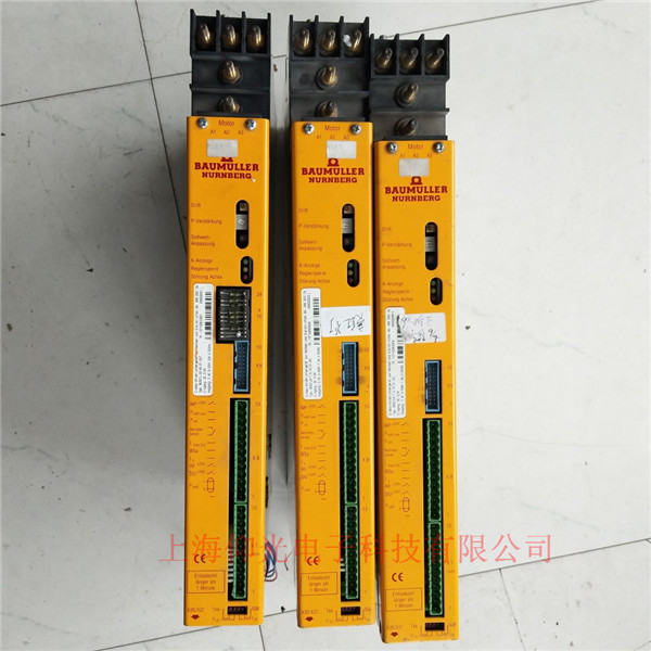Baumullerbm4400驱动器故障报警P020维修