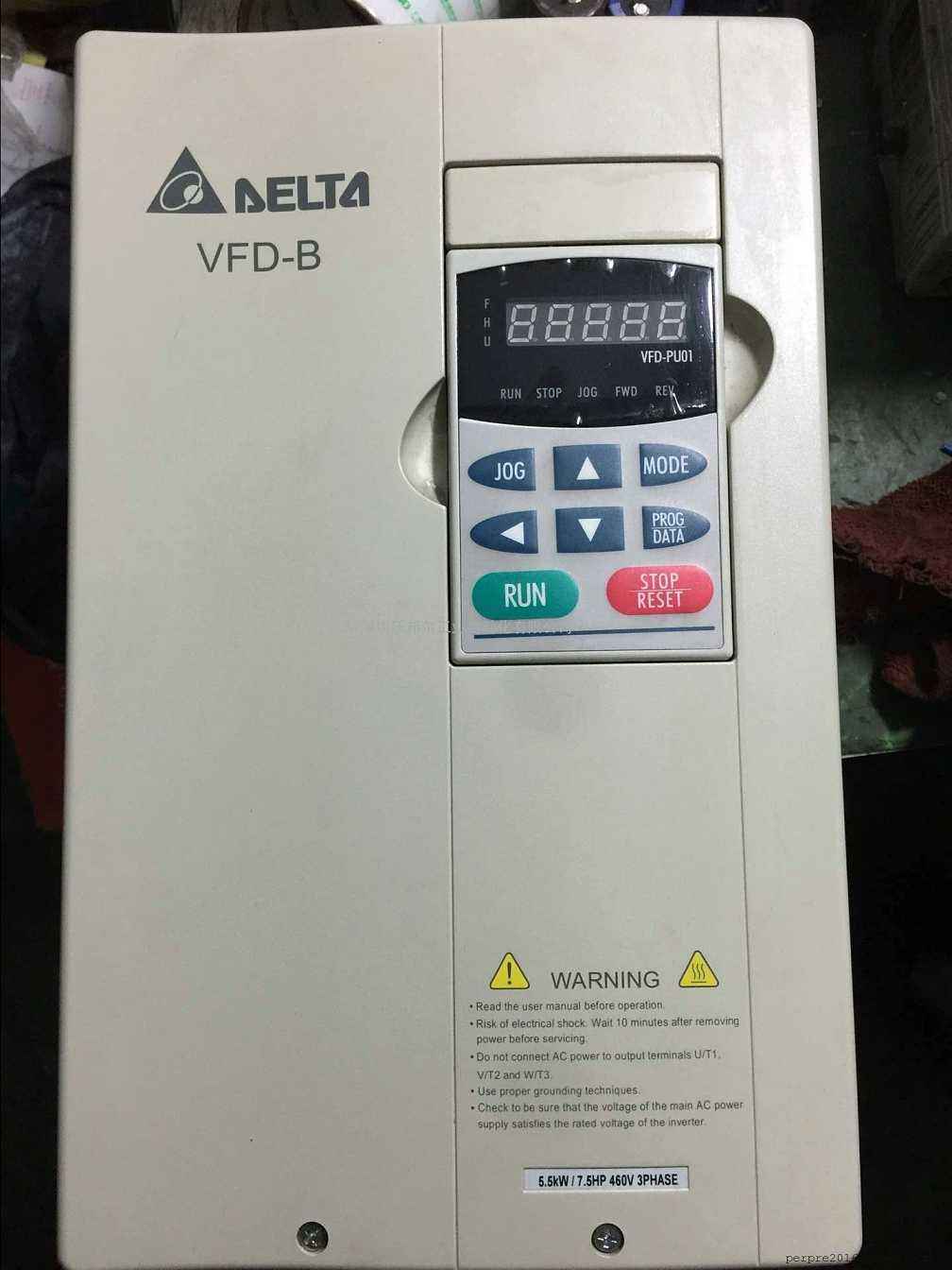 台达变频器故障案例维修方法