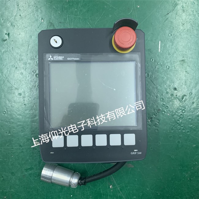 三菱触摸屏维修GT1450HS-QMBDE触摸屏手持式花屏故障维修