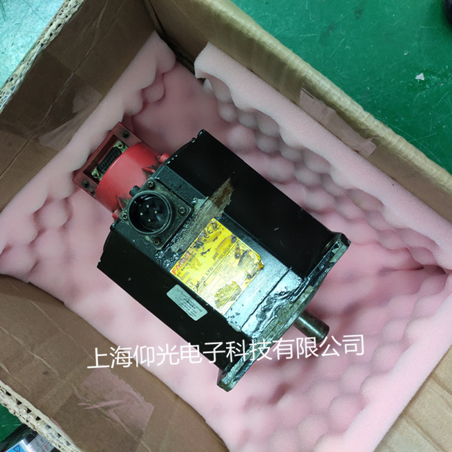 发那科伺服电机编码器报警维修A06B-1424-B123#0S21 发热发烫修理