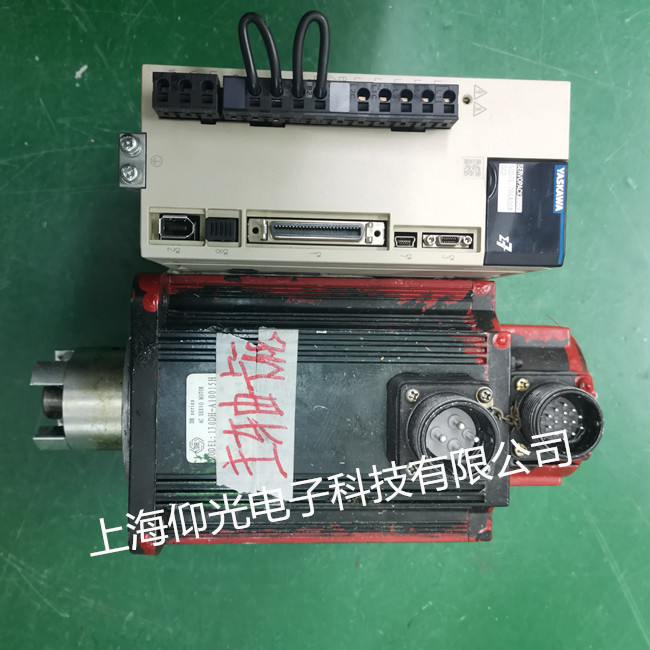 安川伺服电机维修SGMGH-44A2A-YR15通讯口损坏 电源编码器口坏修理