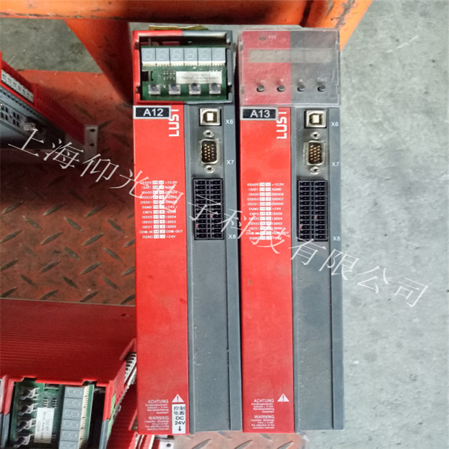 LUST路斯特VF1424LOP2S58变频器带电机抖动维修案例 一台LUSTVF1424LOP2