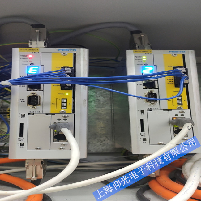 FESTO费斯托伺服驱动器维修CMMP-AS-C2-3A-M3报警代码为E721和E728维修