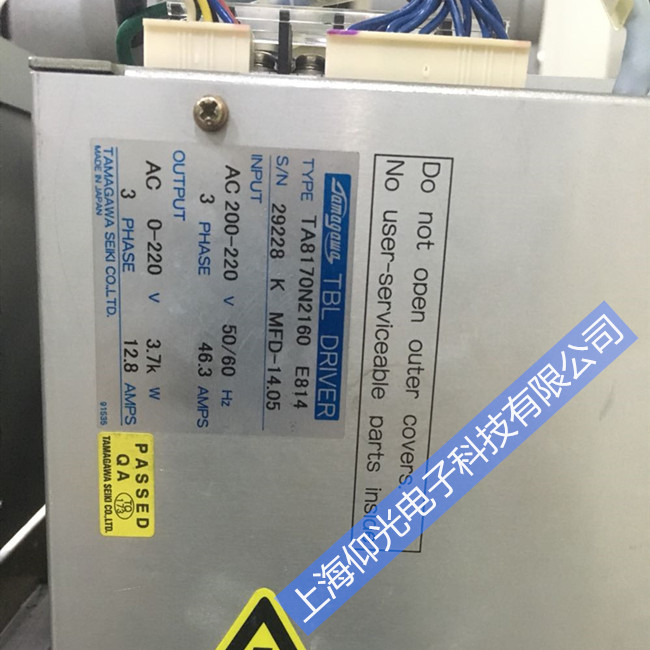 多摩川伺服驱动器维修过载过流过压等故障维修分析