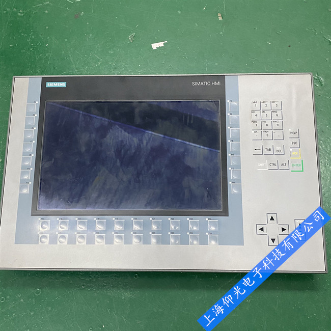 西门子KP1200内外屏幕坏黑屏故障速修,6AV2124-1MC01-0AX0碎屏快修