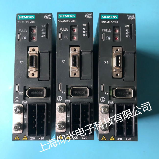 西门子v80伺服驱动器维修,过载无显示快速修理