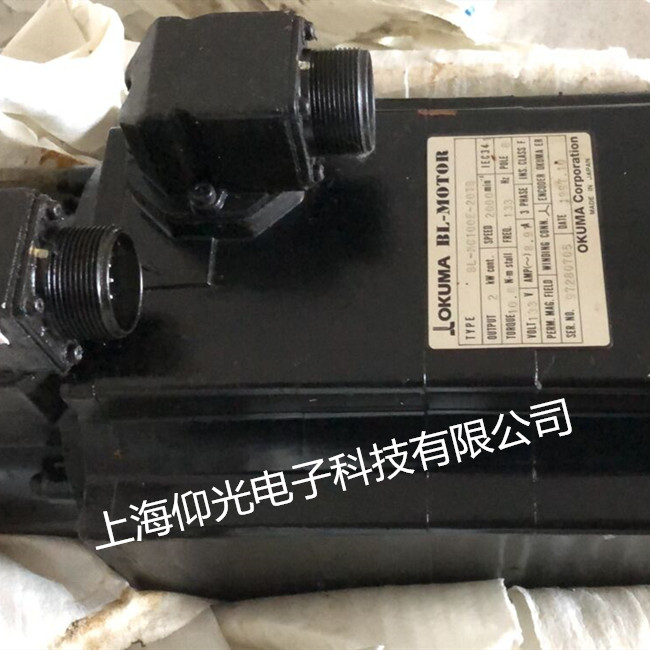 OKUMA大隈伺服电机维修 BL-MC150J-20S编码器报警修理快