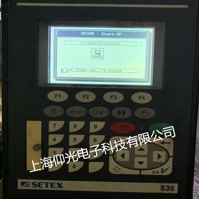 德国SETEX系统操作屏维修,SETEX印染机系统屏SECOM 535黑屏花屏修理快