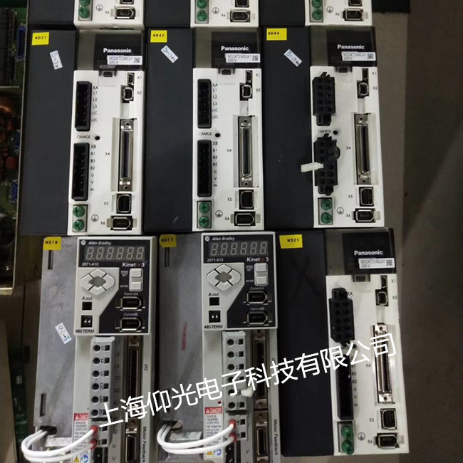 松下伺服驱动器过载保护维修总结
