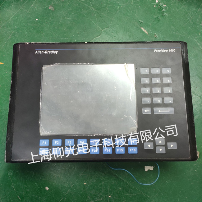 AB触摸屏进不了系统维修快 2711-K10C9花屏 触摸失灵修理