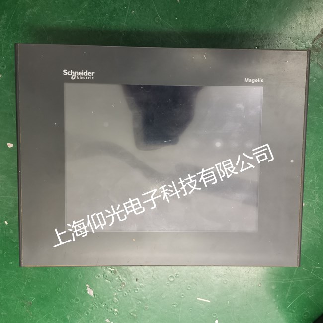 施耐德触摸屏背景灯坏了维修