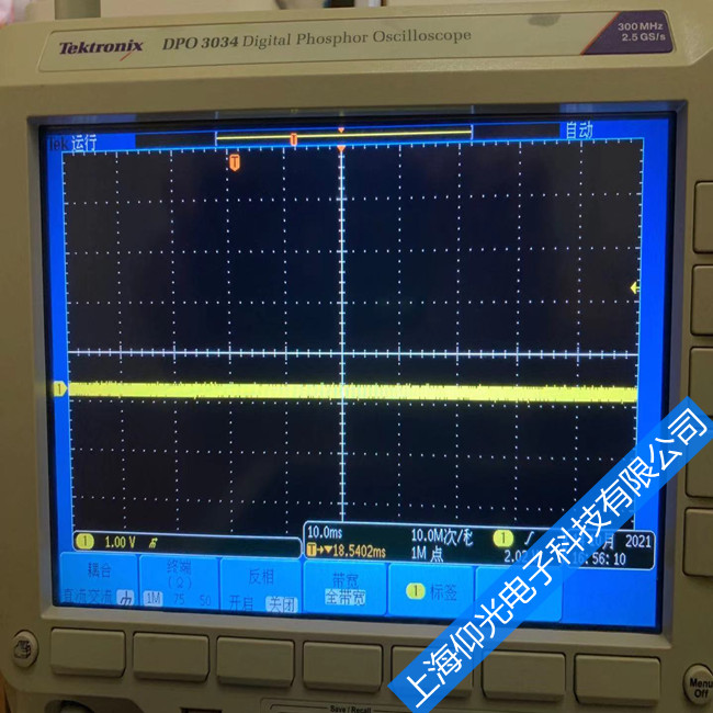 Tektronix/泰克DPO3034示波器显示花屏故障维修