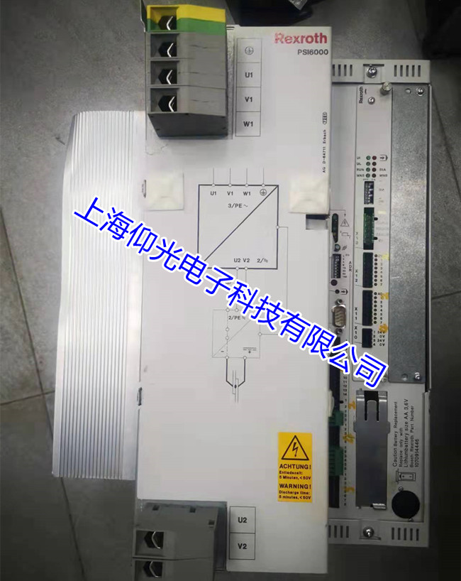 马鞍山力士乐TDM1.2伺服驱动器报A0520故障维修中心