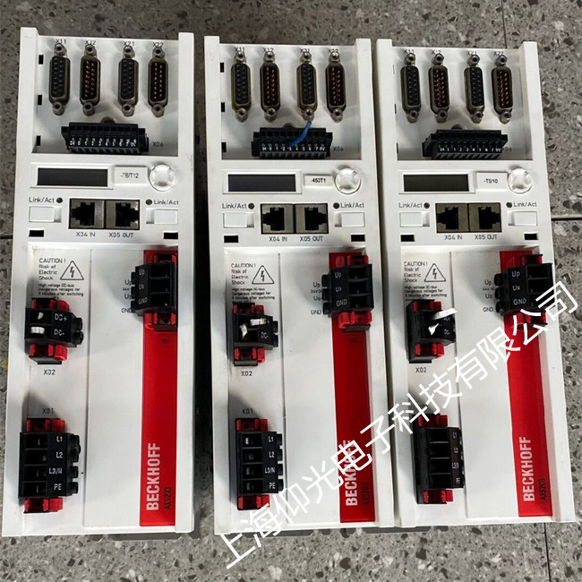 倍福AX5000系列伺服驱动器上电报警FCD3/FD11维修中心