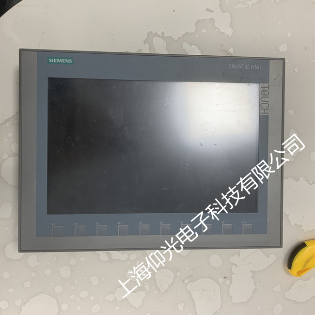 西门子KTP900触摸屏上错电导致黑屏维修-仰光电子
