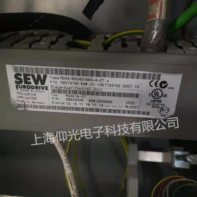 SEW伺服驱动器显示报警F28维修总结