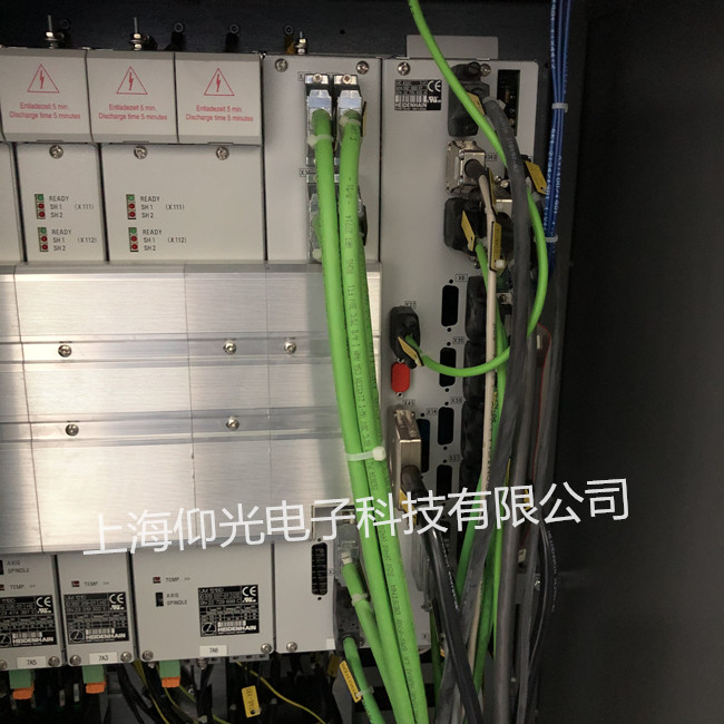 DMG德马吉数控机床维修中心 海德汉伺服电源驱动器显示报警修理