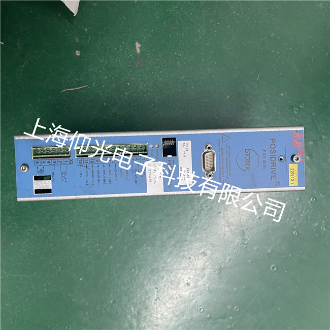 POSIDRIVE斯博德伺服器SDS4000启动就停机维修案例