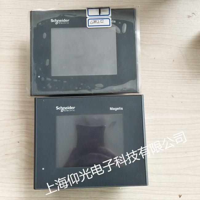 施耐德触摸屏备份程序XBTGT1105碎屏 通讯故障修理