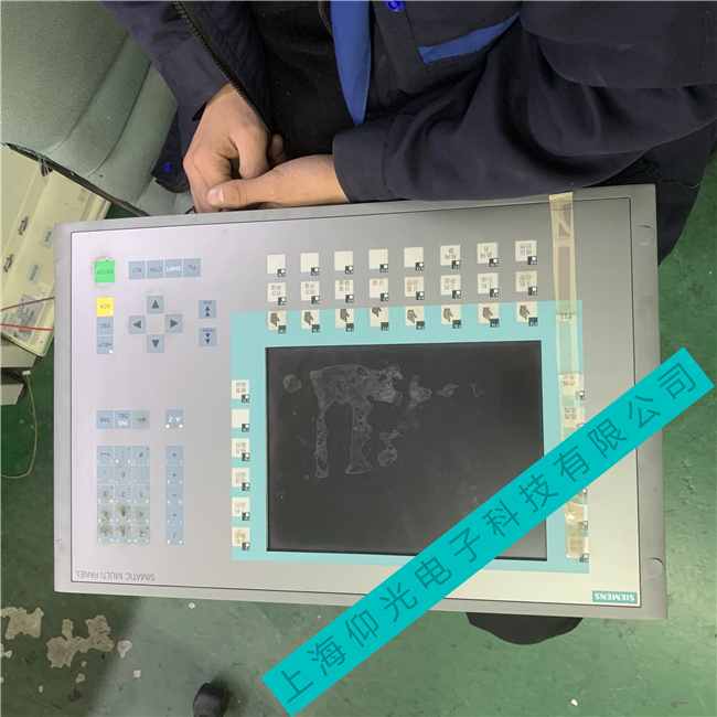 西門子觸摸屏液晶屏無顯示,亮度看不清楚維修