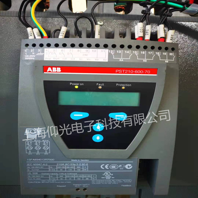 ABB软启动故障报警维修