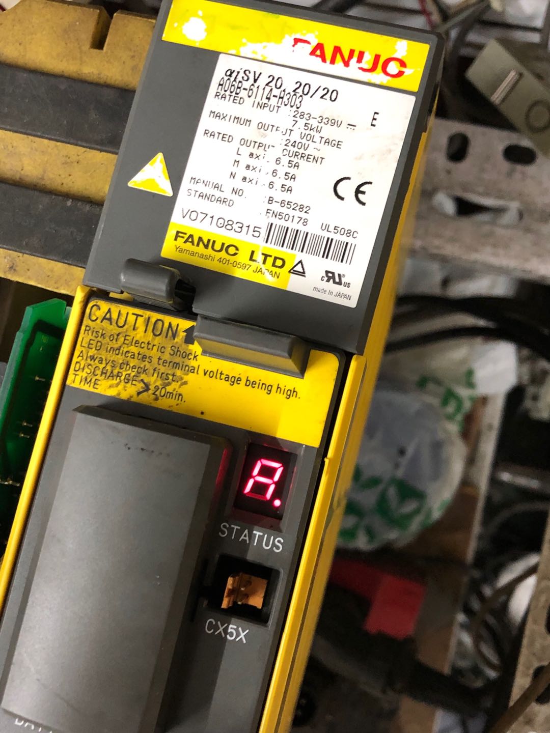 FANUC发那科伺服器报警417故障原因有哪些?