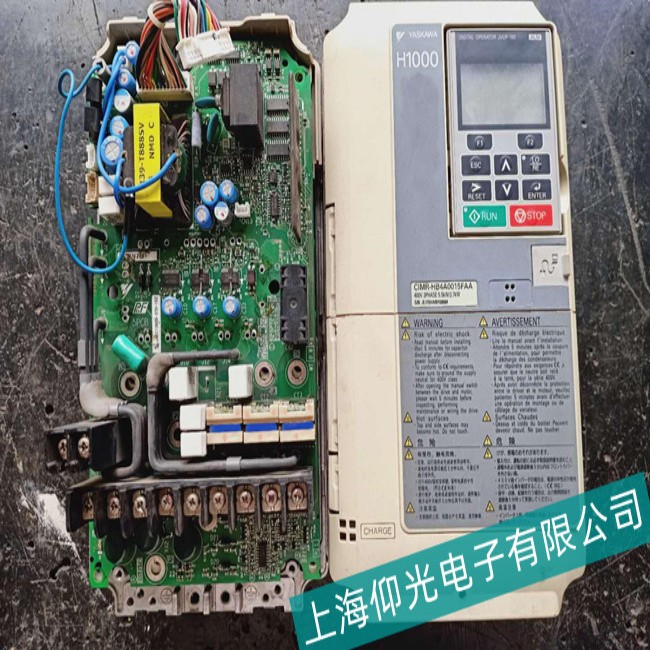盐城安川H1000系列变频器电压异常故障分析维修