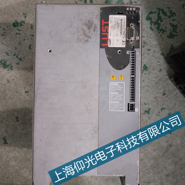 LUST路斯特伺服驱动器电容器故障报警维修实例