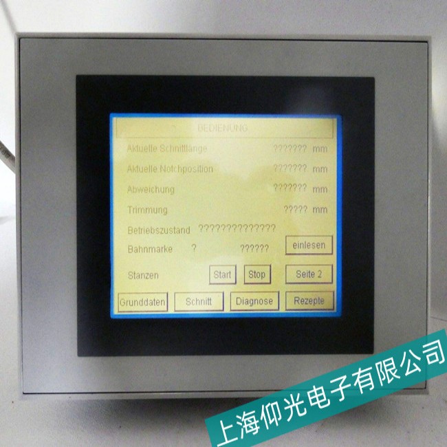 南昌Lenze伦茨EVF8221-E触摸屏触摸失效故障维修