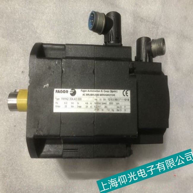 河南FAGOR发格FM7 A300伺服电机过电压故障维修