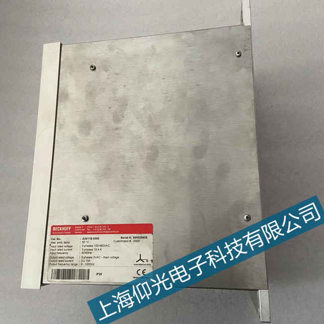 深圳倍福ax5118驱动器欠压过热故障怎么维修
