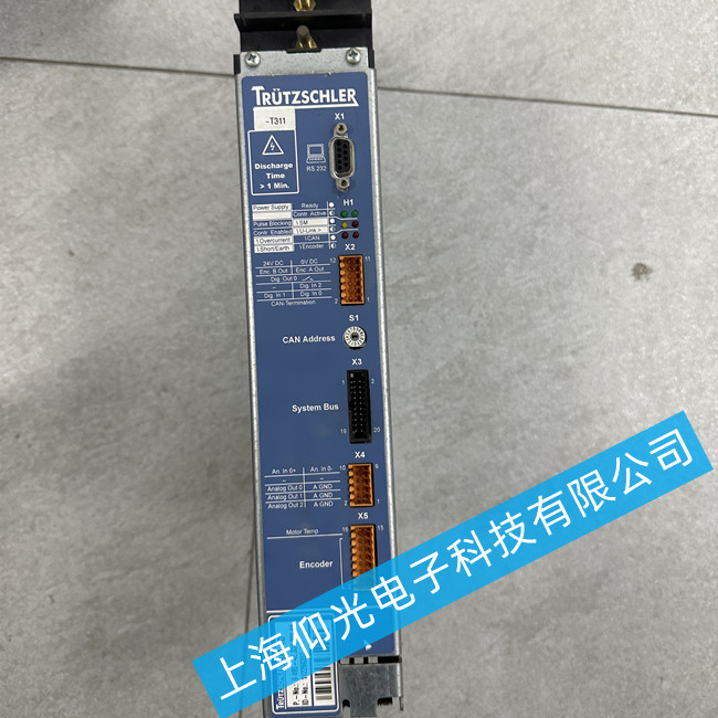 纺织设备特吕茨勒伺服驱动器维修 SM10故障报警修理