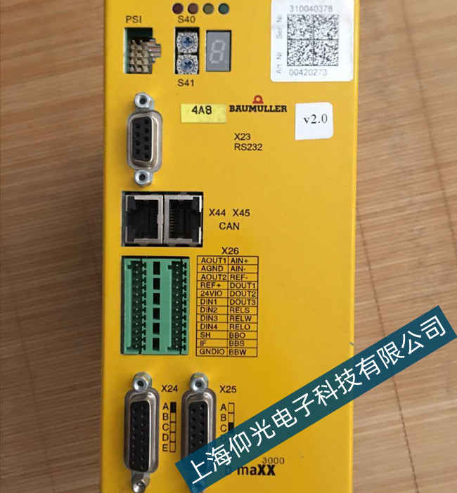 包米勒伺服驱动器维修不显示案例分析