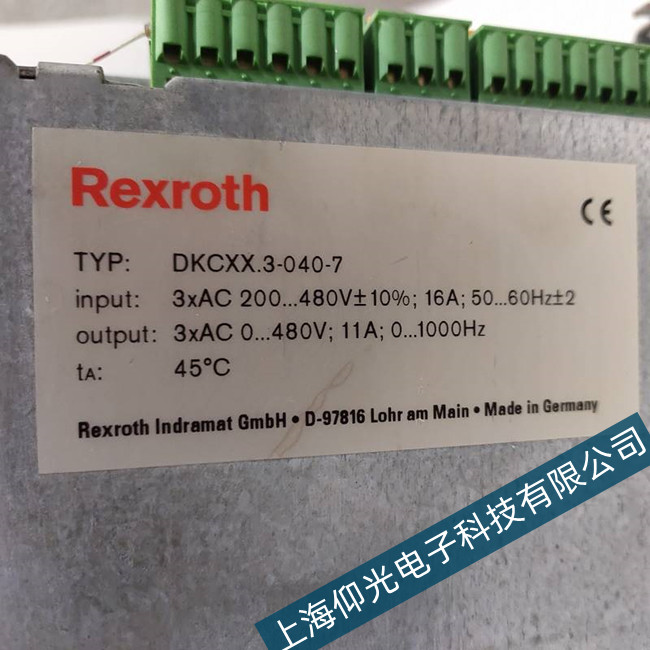 三门峡力士乐伺服驱动器报F2064代码维修