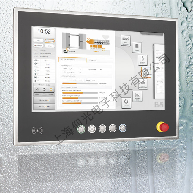 B&R贝加莱工控机维修Panel PC 3100显示花屏维修