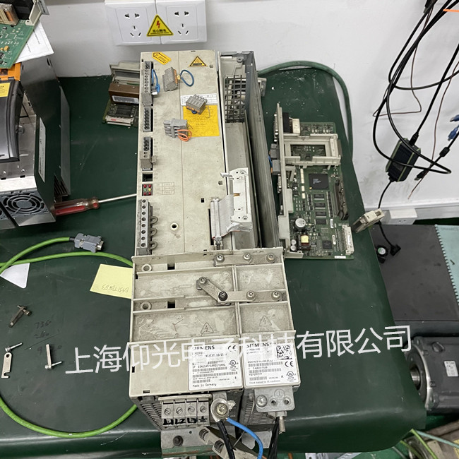 西门子伺服驱动器报814故障代码维修方法