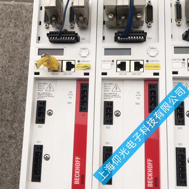 医疗设备倍福AX5000伺服驱动器报警ED42 ED43维修过热 欠压