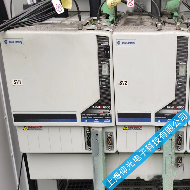 AB罗克韦尔伺服驱动器出现E60,E61故障维修