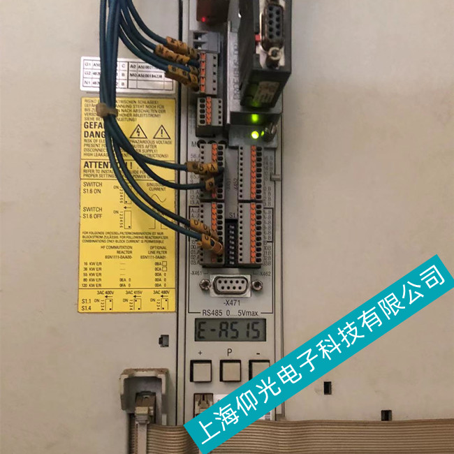 西门子611驱动器电源模块报警E-A515维修