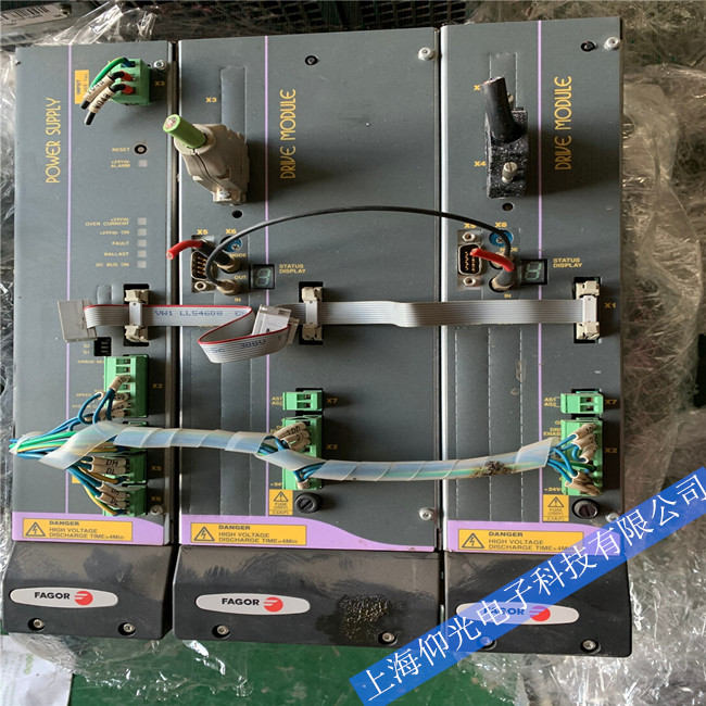 发格cnc控制器8055t维修-开机报警306总线过压维修