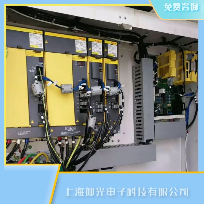 发那科数控系统直流主轴伺服过热或过载报警维修-LED4点亮