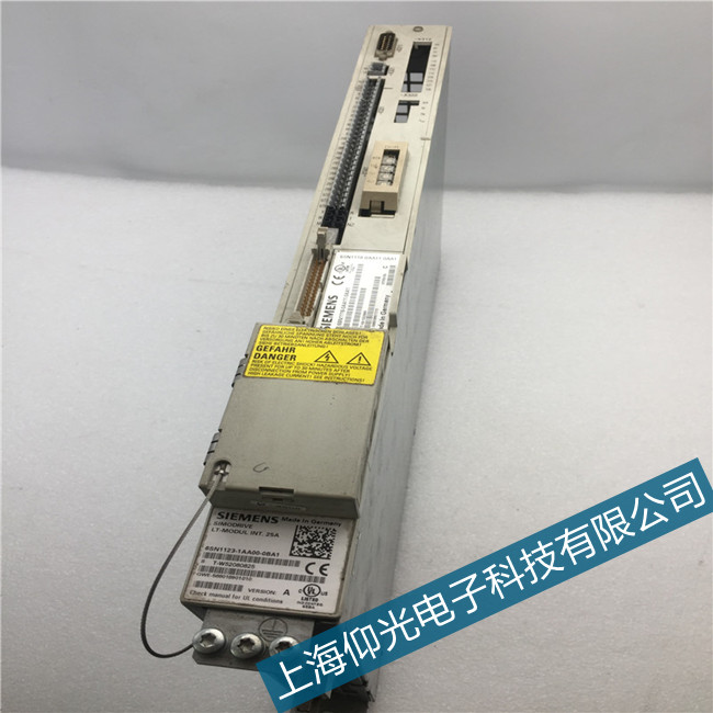 常州西门子伺服驱动器亮红灯维修调试