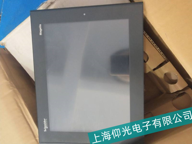江门施耐德触摸屏黑屏白屏故障分析维修
