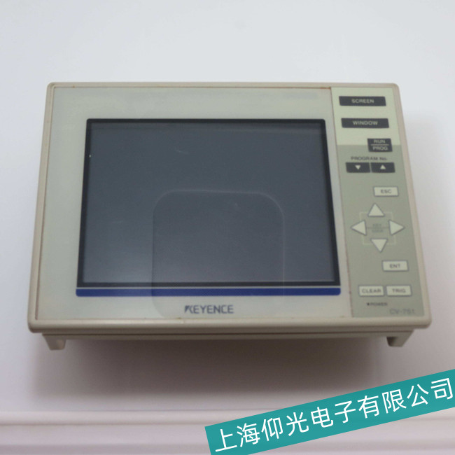 基恩士VT2-7SB触摸屏指示灯亮不显示故障维修