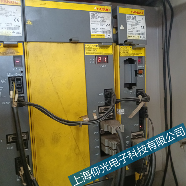 浙江法兰克发那科高性能驱动器21代码维修价格