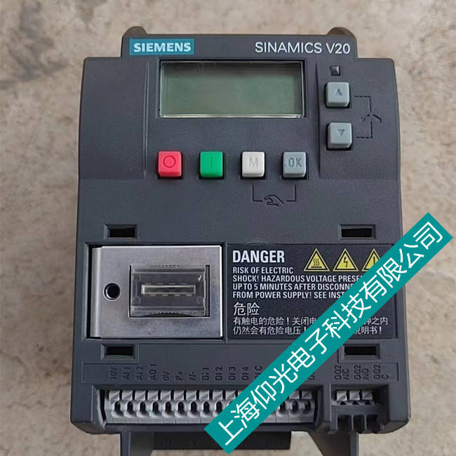 西门子V20系列变频器维修通电报警F12/F20维修