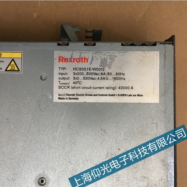 福州哪里有维修rexroth力士乐伺服器报警故障的