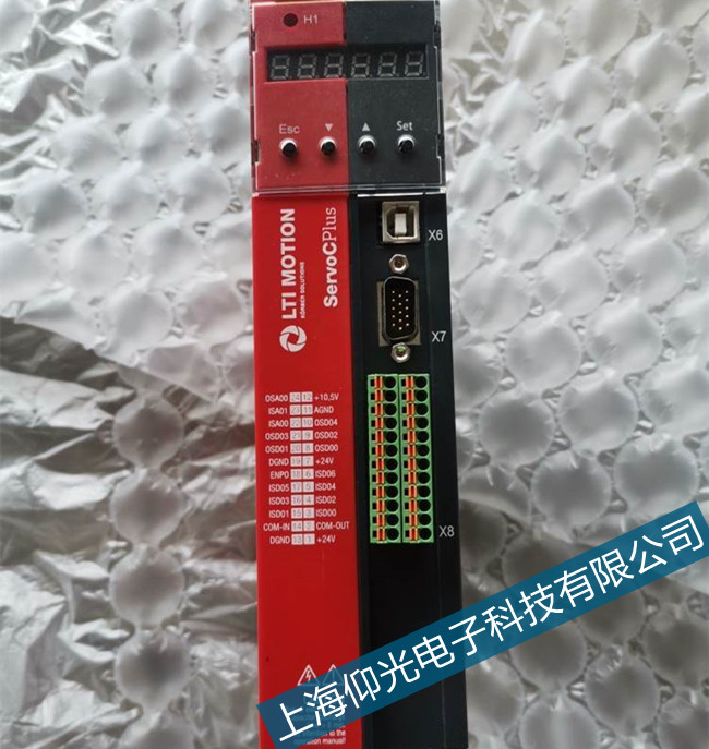 路斯特cde系列伺服驱动器维修实例