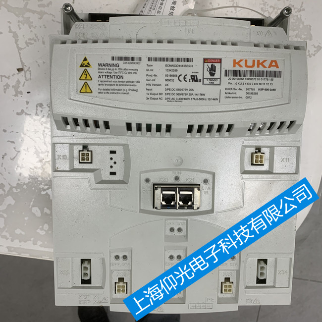 库卡伺服驱动器维修 ECMAS3D4444BE531报警故障修理