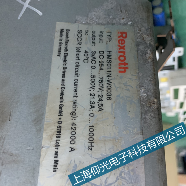 南通力士乐伺服驱动器显示F2040代码维修